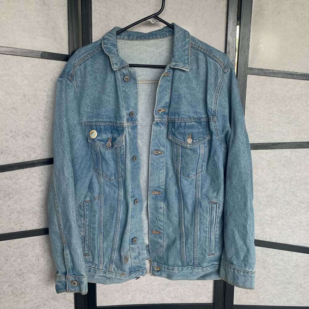 Light Blue Denim Jean Jacket - Classic Women's Jean Jacket